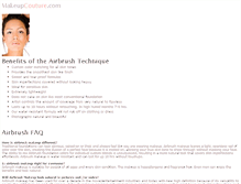 Tablet Screenshot of airbrushmakeupatlanta.makeupcouture.com